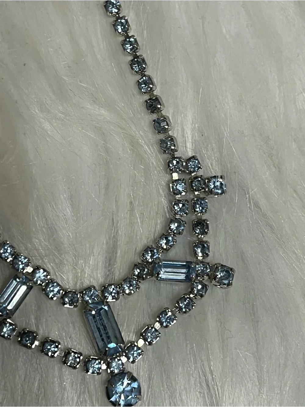 Vintage silver tone